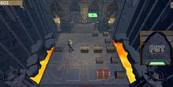 Gameplay screenshot from fantasy rpg match puzzle for Android