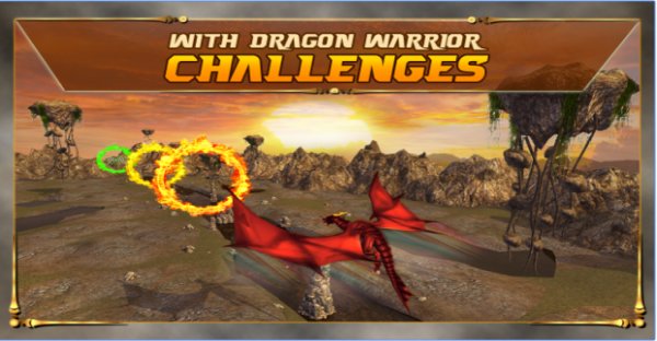 Gameplay screenshot from dragon flight simulator 3d for Android