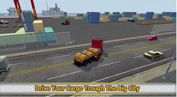 Gameplay screenshot from forklift and truck simulator 17 for Android