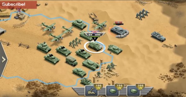 Gameplay screenshot from 1943 deadly desert premium for Android
