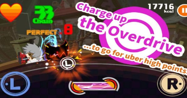 Gameplay screenshot from eatbeat deadspike san for Android