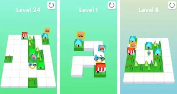Gameplay screenshot from deliver eat for Android