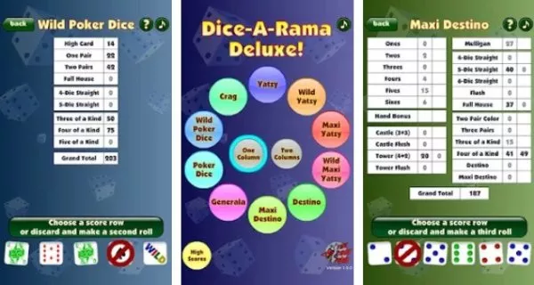 Gameplay screenshot from dice a rama deluxe for Android