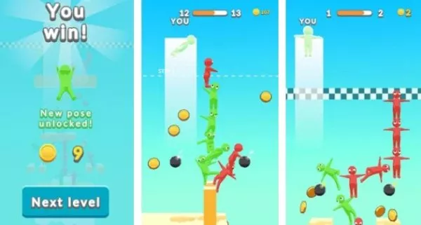 Gameplay screenshot from friend stack race for Android
