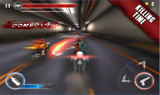 Gameplay screenshot from death moto 3 for Android