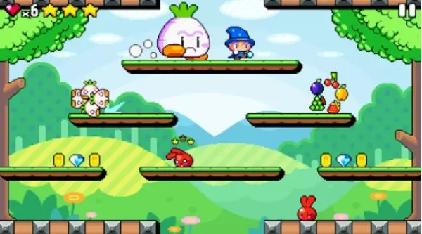 Gameplay screenshot from drop wizard for Android