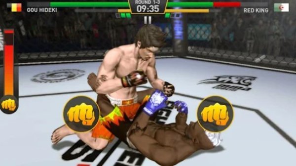 Gameplay screenshot from fighting star for Android