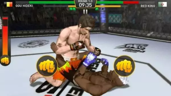 Gameplay screenshot from fighting star for Android