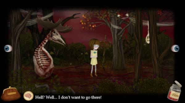 Gameplay screenshot from fran bow chapter 4 for Android