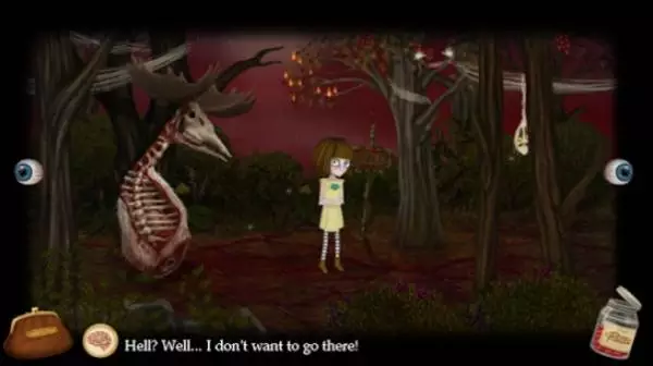 Gameplay screenshot from fran bow chapter 4 for Android