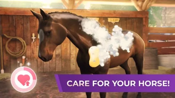 Gameplay screenshot from equestriad world tour for Android