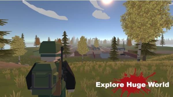 Gameplay screenshot from fatez unturned zombie survival for Android