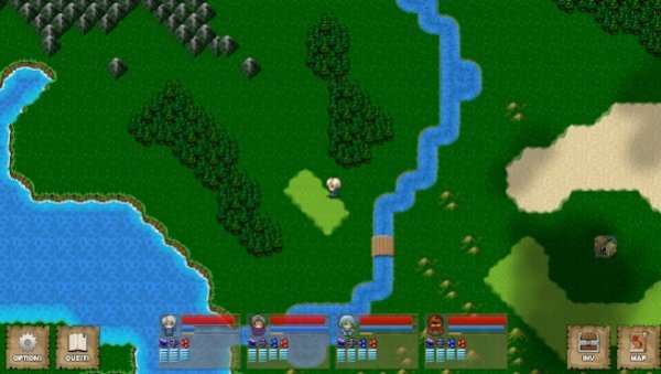 Gameplay screenshot from dragon s blade heroes of larkwood for Android
