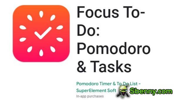 focus to do pomodoro and tasks