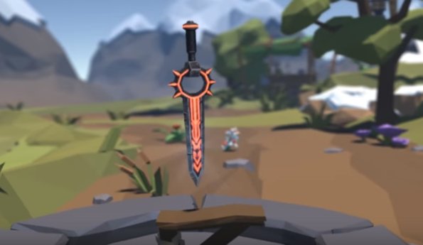 Gameplay screenshot from flip knife 3d for Android