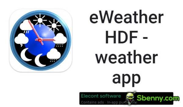 eweather hdf weather app