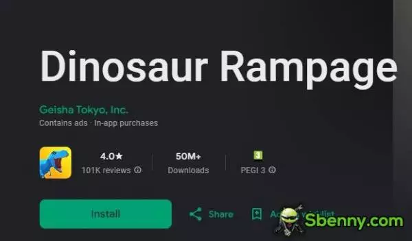 dinosaur rampage