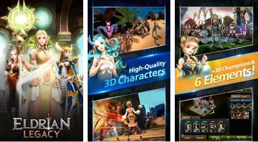 Gameplay screenshot from eldrian legacy for Android