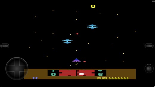 Gameplay screenshot from 2600 emu atari 2600 emulator for Android