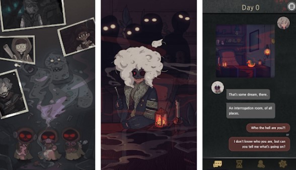 Gameplay screenshot from 7days mystery visual novel adventure game for Android
