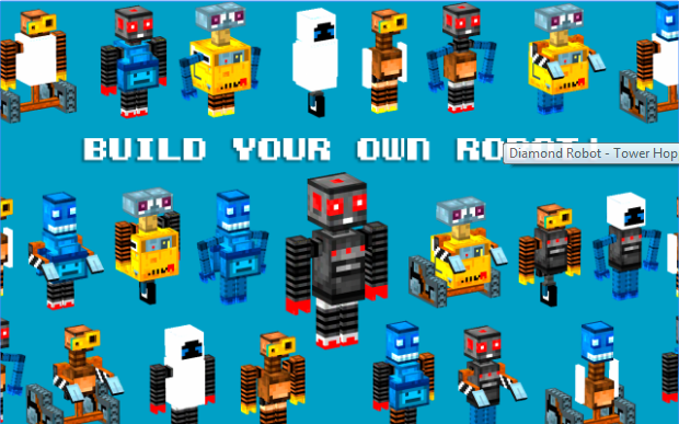  Diamond Robot - Tower Hopper