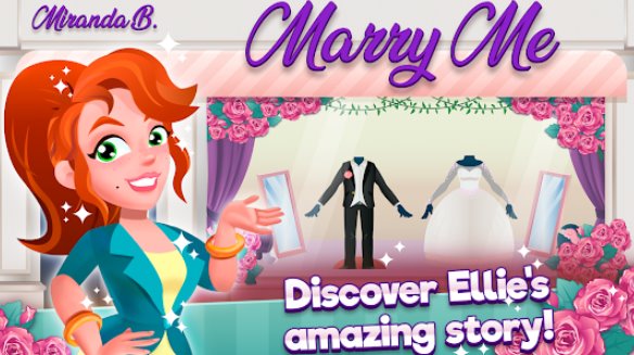 Gameplay screenshot from Eelie s wedding dash time management bridal shop for Android