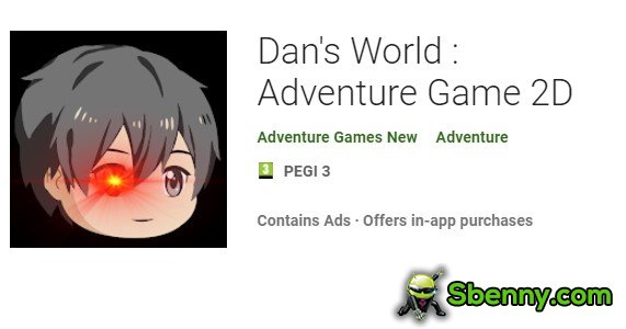 gioco di avventura del mondo di Dan 2d