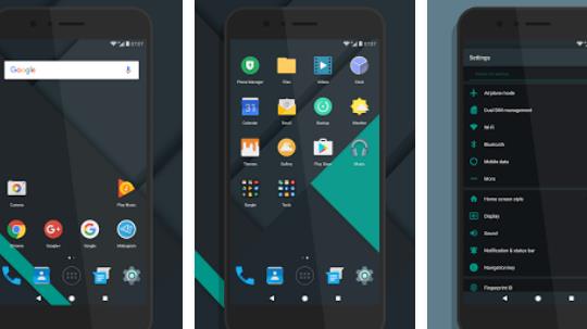 Gameplay screenshot from dark aosp emui 5 0 theme for Android