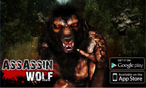 dark werewolf assassin 3d