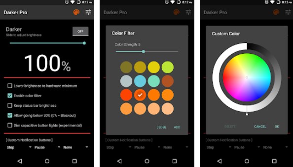 Gameplay screenshot from darker pro for Android