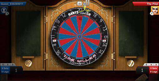 Gameplay screenshot from darts match 2 for Android