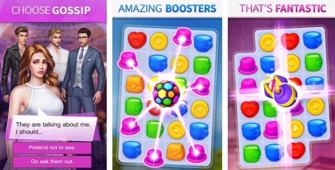 Gameplay screenshot from dating stories choose your life early access for Android