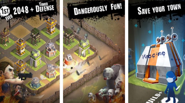 Gameplay screenshot from dead 2048 for Android
