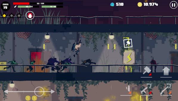 Gameplay screenshot from dead rain new zombie virus for Android