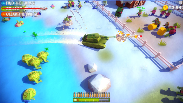 Gameplay screenshot from dead venture zombie survival for Android
