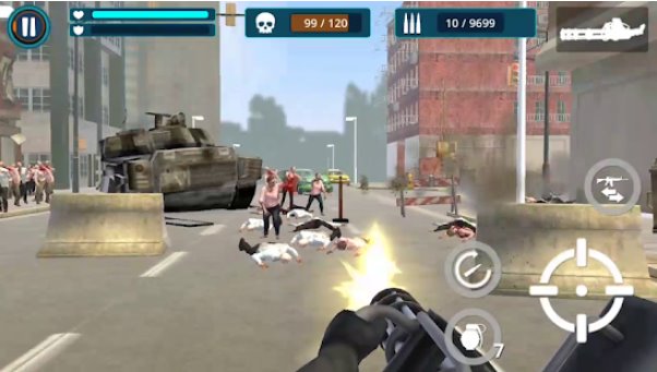dead zombie battle zombie defense warfare APK Android