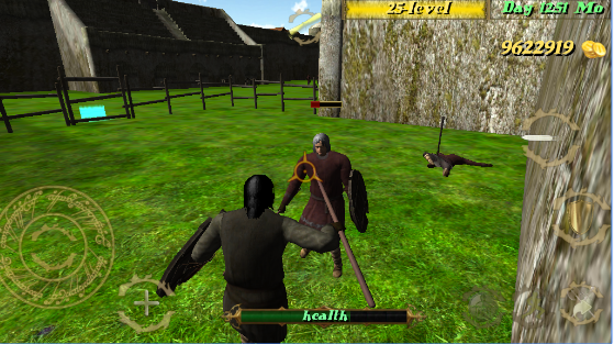 Gameplay screenshot from deadly medieval arena for Android