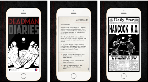 Gameplay screenshot from deadman diaries for Android