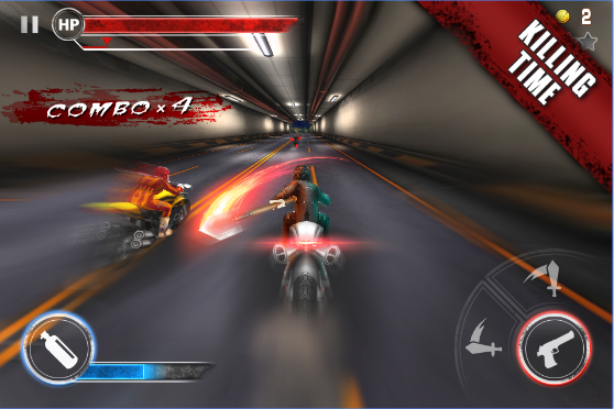 Gameplay screenshot from death moto 3 for Android