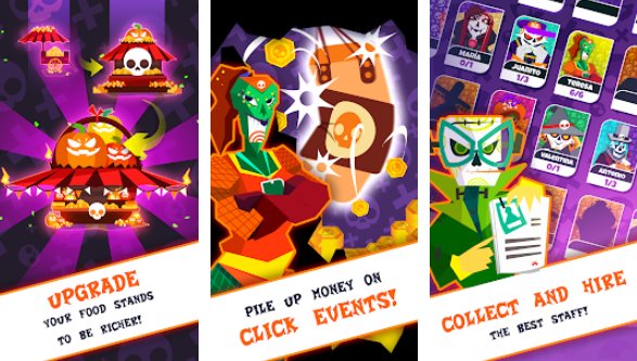 Gameplay screenshot from death tycoon idle clicker a money capitalist for Android