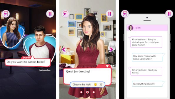 Gameplay screenshot from decisions choose your interactive stories 2018 for Android