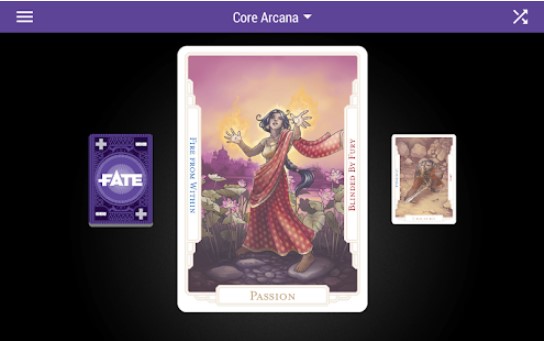 Gameplay screenshot from deck of fate for Android