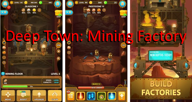 deep town mining factory