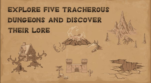 Gameplay screenshot from deeper down dungeons for Android