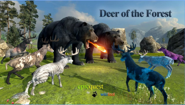 Gameplay screenshot from deer of the forest for Android