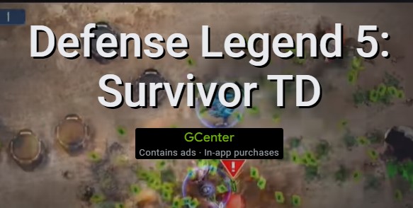 defense legend 5 survivor td
