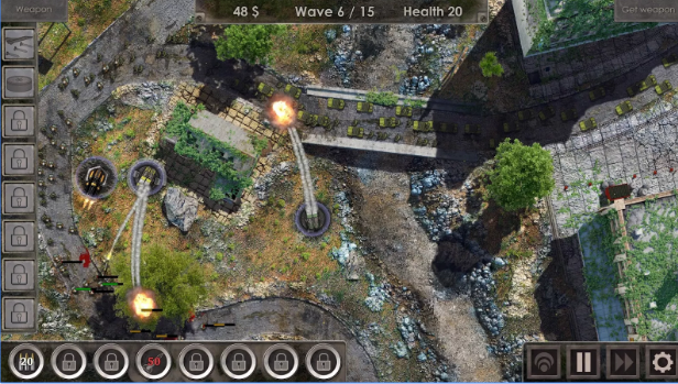 Gameplay screenshot from defense zone 3 ultra hd for Android
