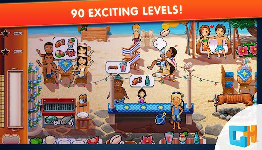Gameplay screenshot from delicious emily s honeymoon cruise for Android