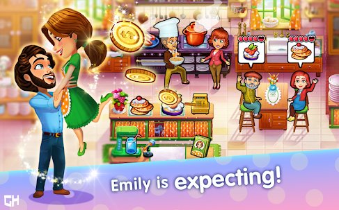Gameplay screenshot from delicious emily s miracle of life for Android