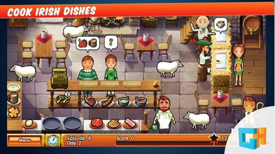 Gameplay screenshot from delicious wonder wedding for Android
